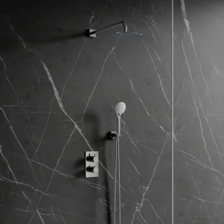 Omnires Y termostatyczny system prysznicowy podtynkowy, chrom połysk SYSYT01XCR