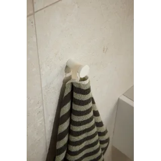 KFA Armatura wieszak łazienkowy punktowy WHITE 864-020-44