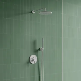 Omnires Y system prysznicowy podtynkowy, biały mat SYSY35WM