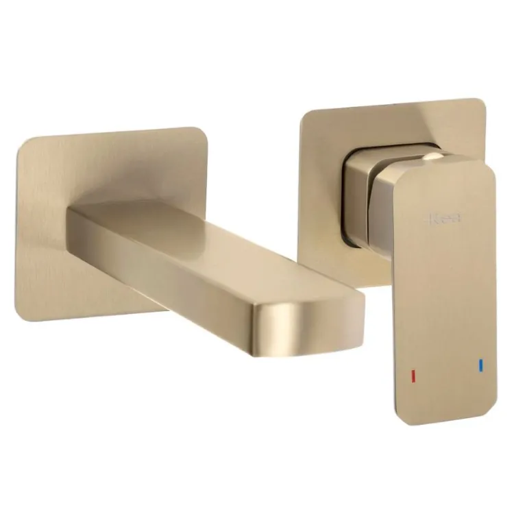 Rea BATERIA UMYWALKOWA PODTYNKOWA ARLO ZŁOTA SZCZOTKOW REA-B5611