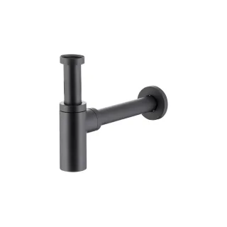 KFA Armatura syfon umywalkowy, butelkowy BLACK 600-003-81