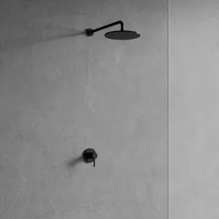 Omnires Y system prysznicowy podtynkowy, czarny półmat SYSY36BL