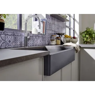 BLANCO VINTERA XL 9-UF Silgranit tartufo, InFino 526107