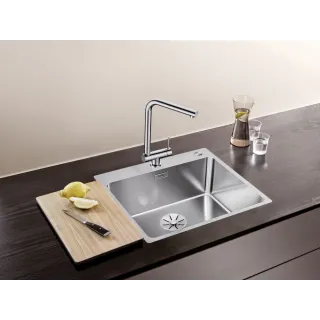 BLANCO ANDANO 500-IF/A stal polerowana, korek auto., InFino, PushControl 525245