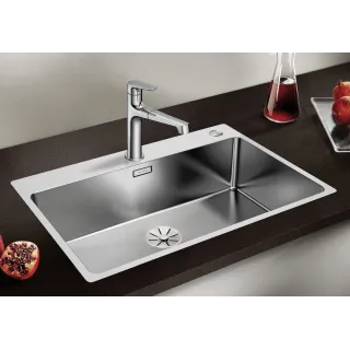 BLANCO ANDANO 700-IF/A stal polerowana, korek auto., InFino, PushControl 525246