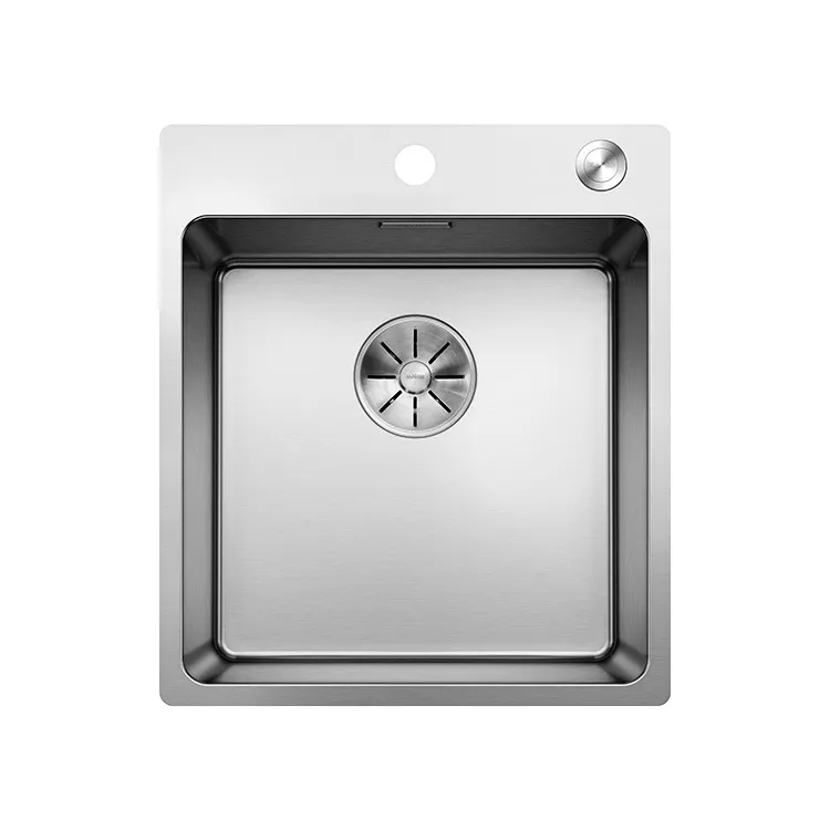 BLANCO ANDANO 400-IF/A stal polerowana, korek auto., InFino, PushControl 525244