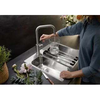 BLANCO JANDORA stal szczotkowana 526615