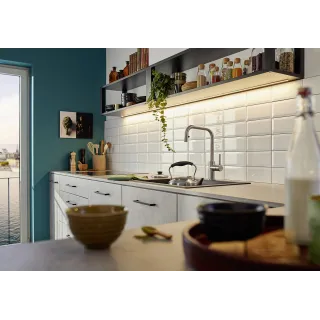 BLANCO JANDORA-S stal szczotkowana 526614