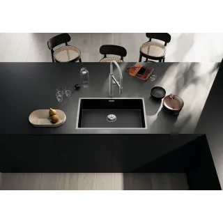 BLANCO CLARON 700-IF stal Dark Steel, InFino 527837