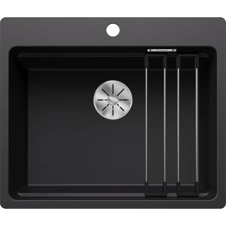 BLANCO ETAGON 6-F Silgranit czarny, InFino, szyny 527682
