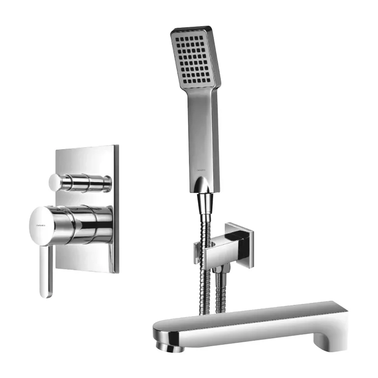 Omnires DARLING system wannowy podtynkowy, chrom połysk SYSDAW01CR