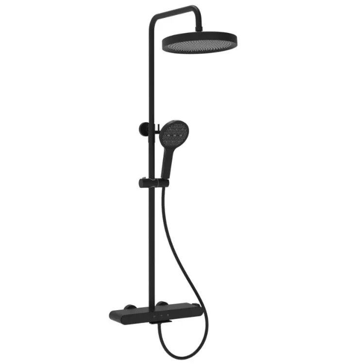 Rea ZESTAW NATRYSKOWY FAREL CZARNY REA-P0354