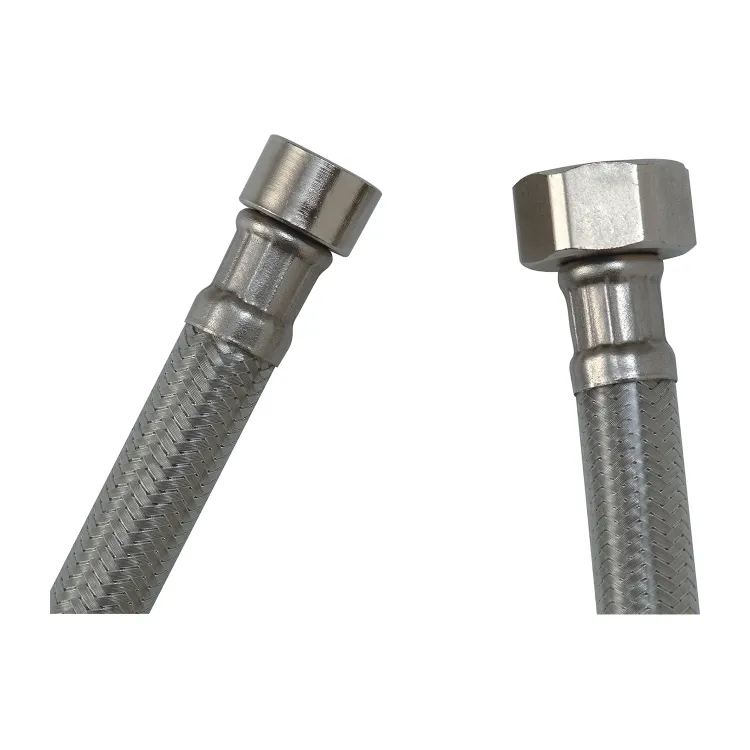 Omnires wężyk przejściowy, 50 cm, nikiel szczotkowany 203-17IN