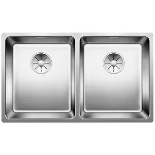 BLANCO ANDANO 340/340-U stal polerowana, InFino 522983