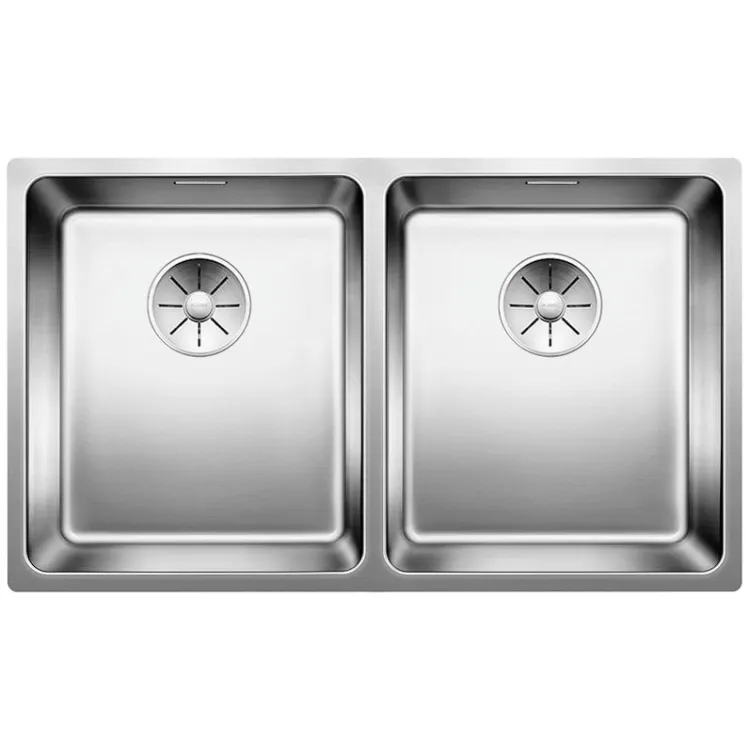 BLANCO ANDANO 340/340-U stal polerowana, InFino 522983