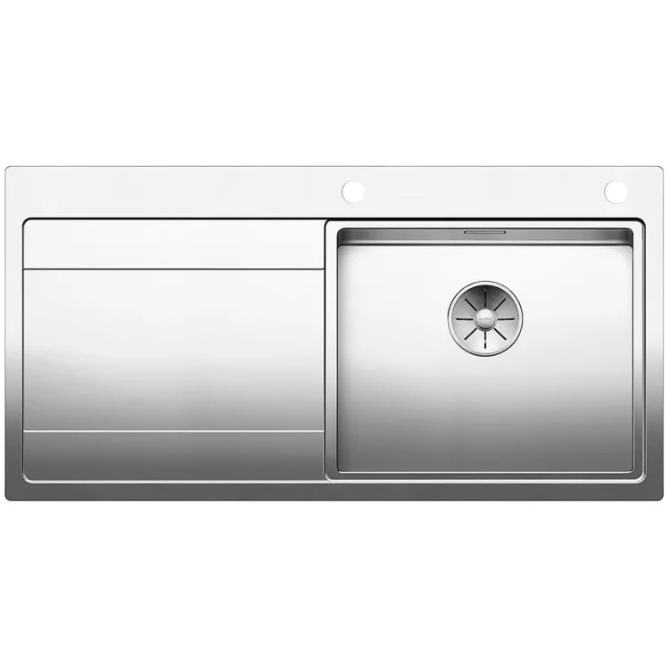 BLANCO DIVON II 5 S-IF stal polerowana prawa, korek auto., InFino 521660