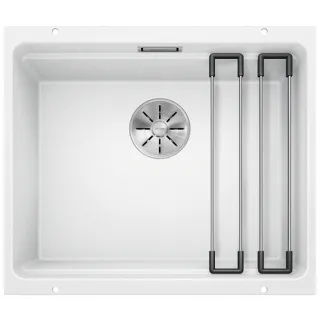 BLANCO ETAGON 500-U Silgranit biały, InFino, szyny 522231