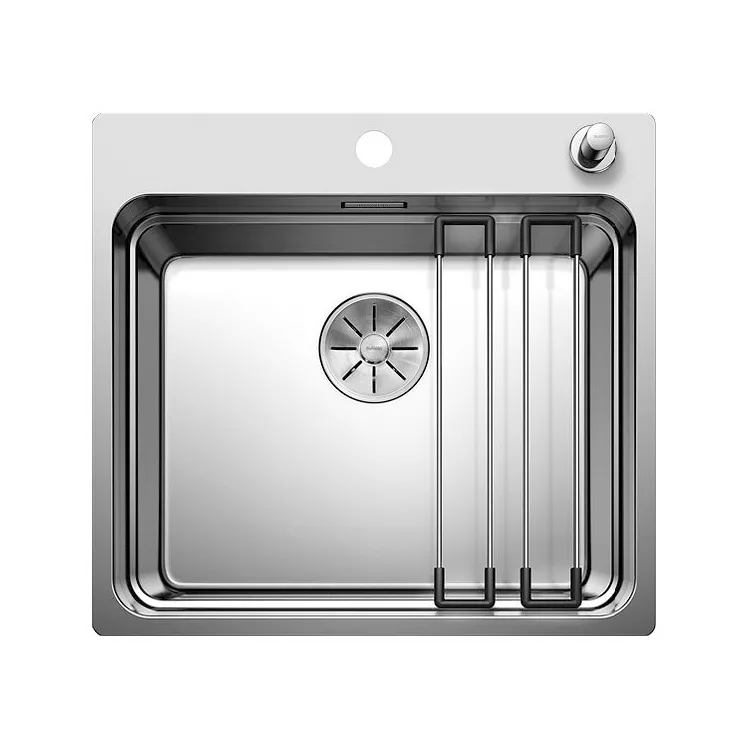 BLANCO ETAGON 500-IF/A stal polerowana, korek auto., InFino, szyny 521748