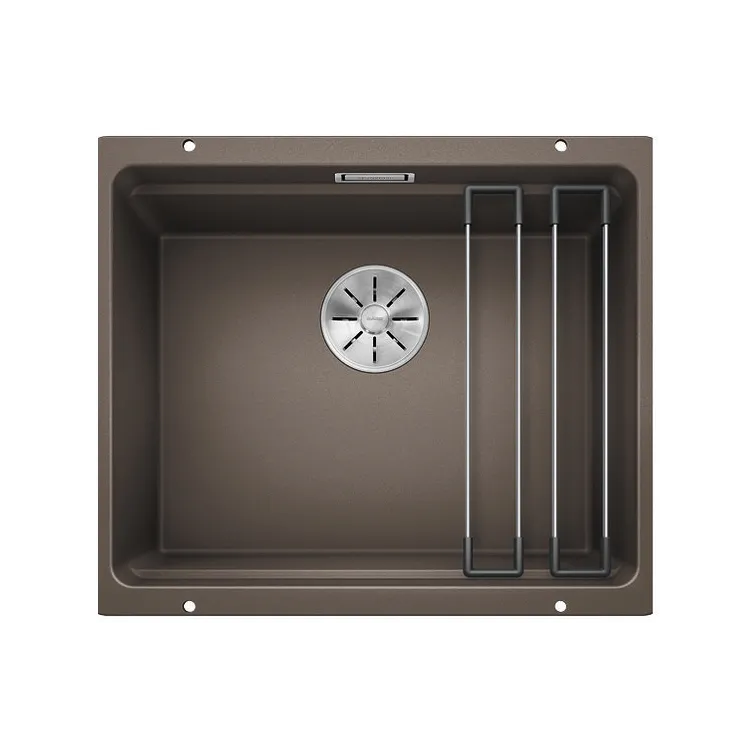 BLANCO ETAGON 500-U Silgranit kawowy, InFino, szyny 522236