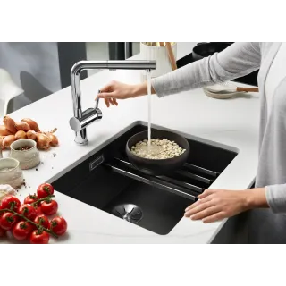 BLANCO ETAGON 500-U Silgranit tartufo, InFino, szyny 522234