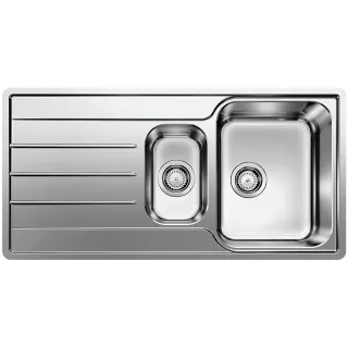 BLANCO LEMIS 6 S-IF stal szczotkowana, odwracalny 523032