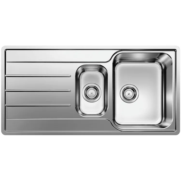 BLANCO LEMIS 6 S-IF stal szczotkowana, odwracalny 523032