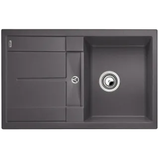 BLANCO METRA 45 S Silgranit szarość skały odwracalny 518869