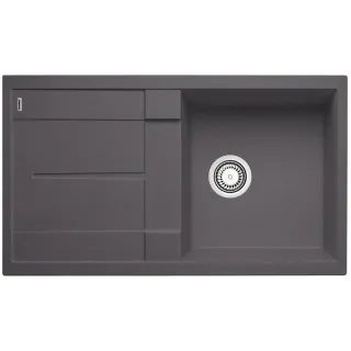 BLANCO METRA 5 S Silgranit szarość skały odwracalny 518872