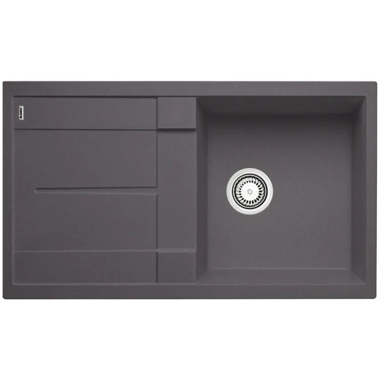 BLANCO METRA 5 S Silgranit szarość skały odwracalny 518872