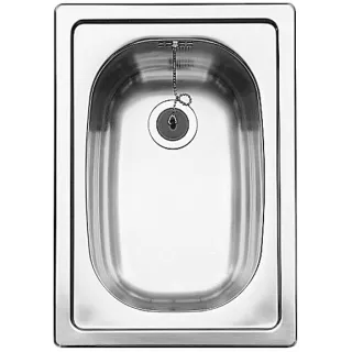 BLANCO TOP EE 3x4 stal matowa, bez przelewu (1 1/2) 501067