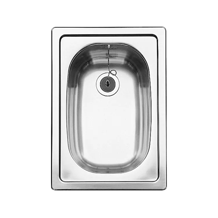 BLANCO TOP EE 3x4 stal matowa, bez przelewu (1 1/2) 501067