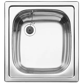 BLANCO TOP EE 4x4 stal matowa, bez przelewu (1 1/2) 501065