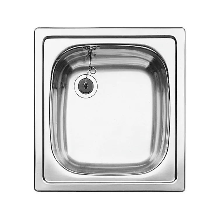 BLANCO TOP EE 4x4 stal matowa, bez przelewu (1 1/2) 501065