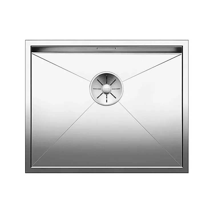 BLANCO ZEROX 500-U stal polerowana, InFino 521589