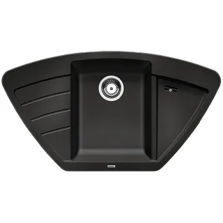 BLANCO ZIA 9 E Silgranit antracyt narożny 514764