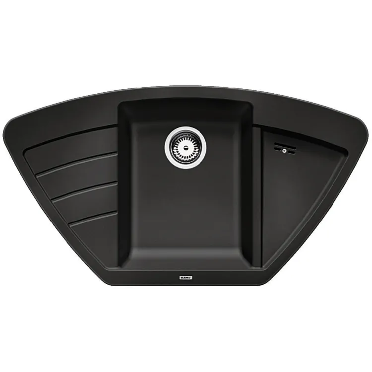 BLANCO ZIA 9 E Silgranit antracyt narożny 514764