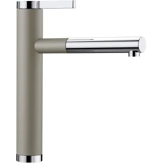 BLANCO LINEE-S Silgranit-Look tartufo/chrom 518446