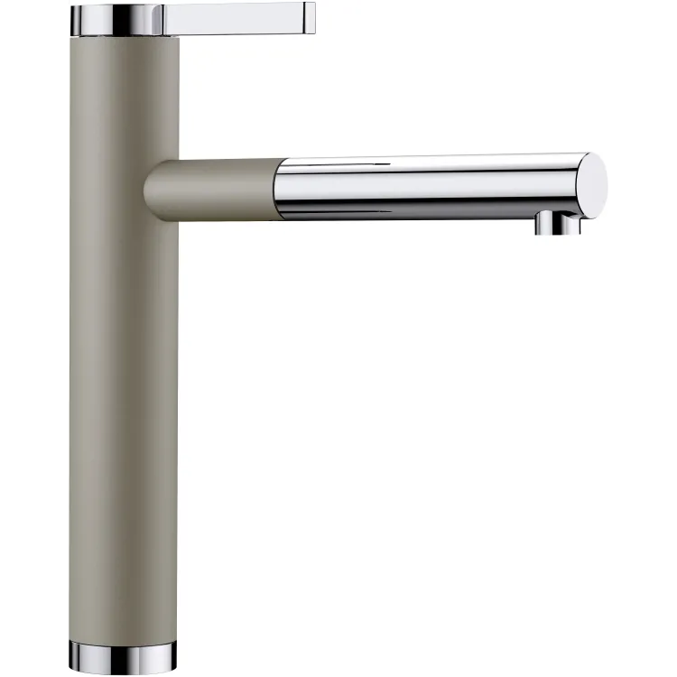 BLANCO LINEE-S Silgranit-Look tartufo/chrom 518446