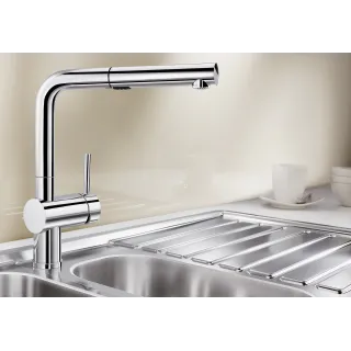 BLANCO LINUS-S VARIO chromowana 518406