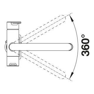 BLANCO TRIMA chromowana 520840