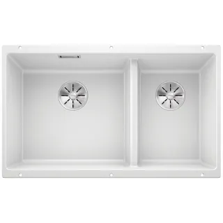BLANCO SUBLINE 430/270-U Silgranit biały lewa, InFino 523155