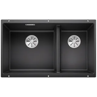BLANCO SUBLINE 430/270-U Silgranit antracyt lewa, InFino...
