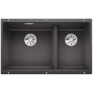 BLANCO SUBLINE 430/270-U Silgranit szarość skały lewa,...