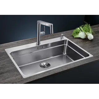 BLANCO ETAGON 700-IF/A stal polerowana, korek auto., InFino, szyny 524274