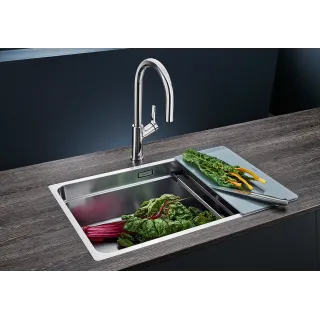 BLANCO ETAGON 700-IF stal polerowana, InFino, szyny 524272