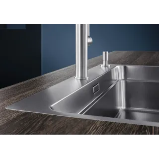 BLANCO ETAGON 700-IF/A stal polerowana, korek auto., InFino, szyny 524274