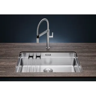 BLANCO ETAGON 700-U stal polerowana, InFino, szyny 524270