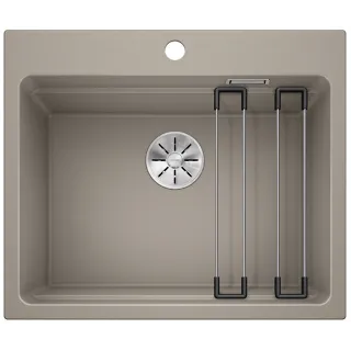 BLANCO ETAGON 6 Silgranit tartufo, InFino, szyny 524546