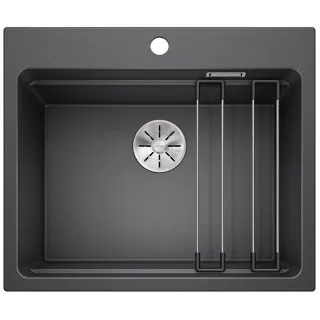 BLANCO ETAGON 6 Silgranit antracyt, InFino, szyny 524539