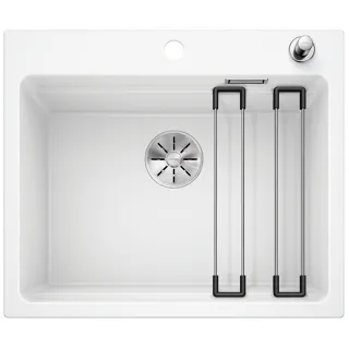 BLANCO ETAGON 6 Silgranit biały, korek auto., InFino,...